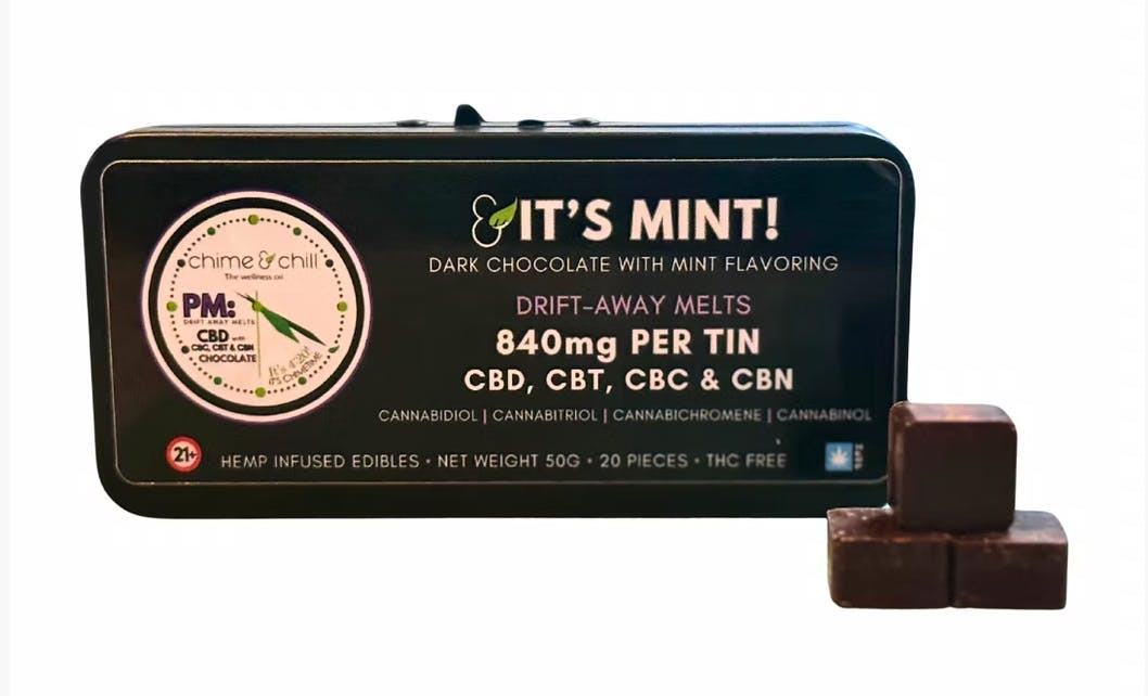 Chime & Chill - Its Mint Drift Away Melts - 840mg by Chime & Chill