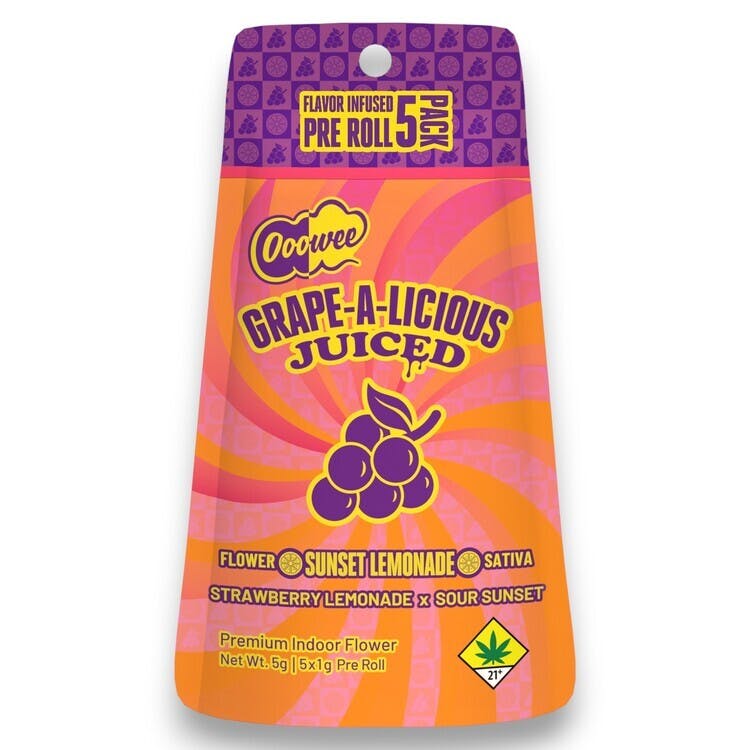 Ooowee Juiced: Grape-A-Licious - IPR 5pk