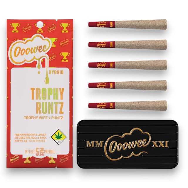 Ooowee - 5/1G Infused PreRoll - Trophy Runtz - 5g