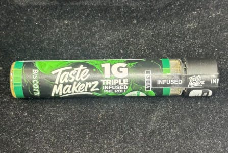 Product Taste Makerz - Biscotti - 1g - Triple Infused Prerolls