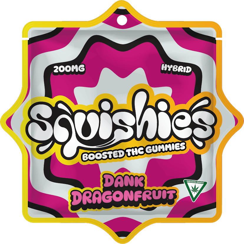Squishies | 200mg Gummies | Dank Dragonfruit
