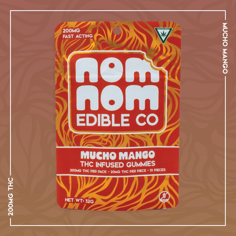 Nom Nom | 200mg Gummies | Mucho Mango