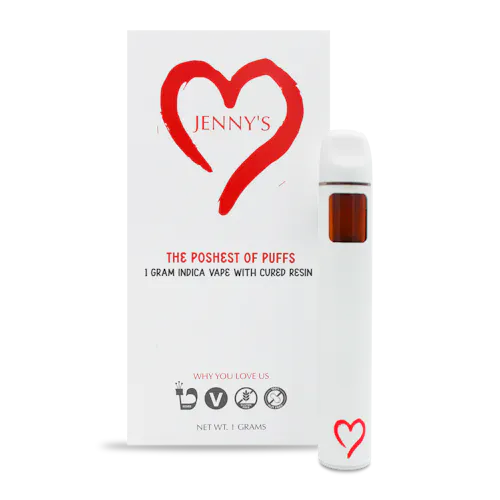 JENNYS | POSH PUFFS | CURED RESIN AIO | LEMON CHERRY GELATO-active