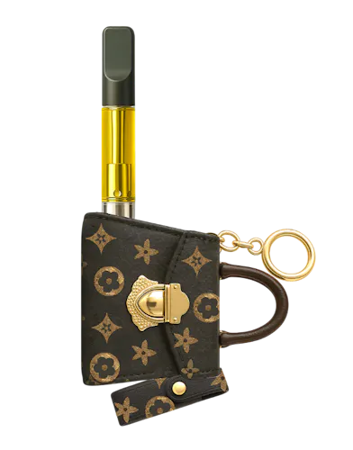 Pursejamin | 510 Battery | Black Flower-2