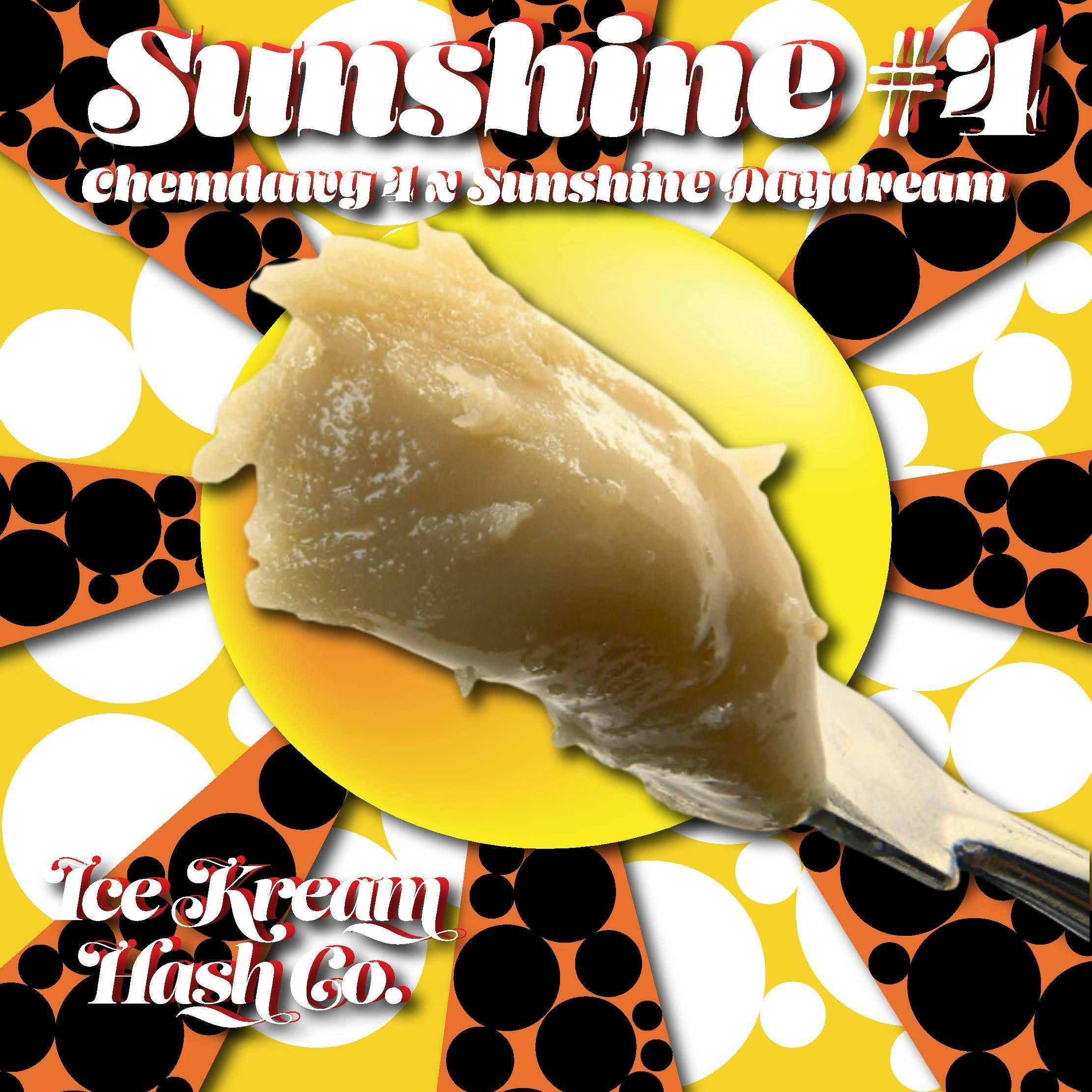 Ice Kream Hash - 1g Live Rosin - Sunshine #4