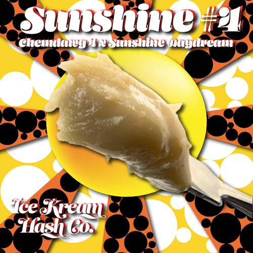 Ice Kream Hash - 1g Live Rosin - Sunshine #4
