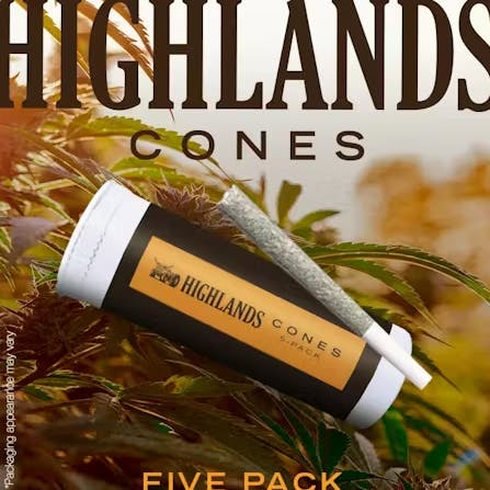 Highlands | Carbon Fiber | Preroll - /5pk