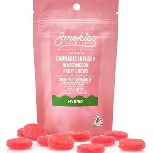 10mg Watermelon Hybrid Chews /100mg-2