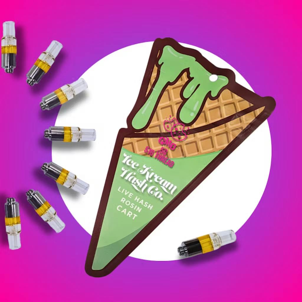 Ice Kream Hash - .5g Live Rosin Cart - '05 Malibu