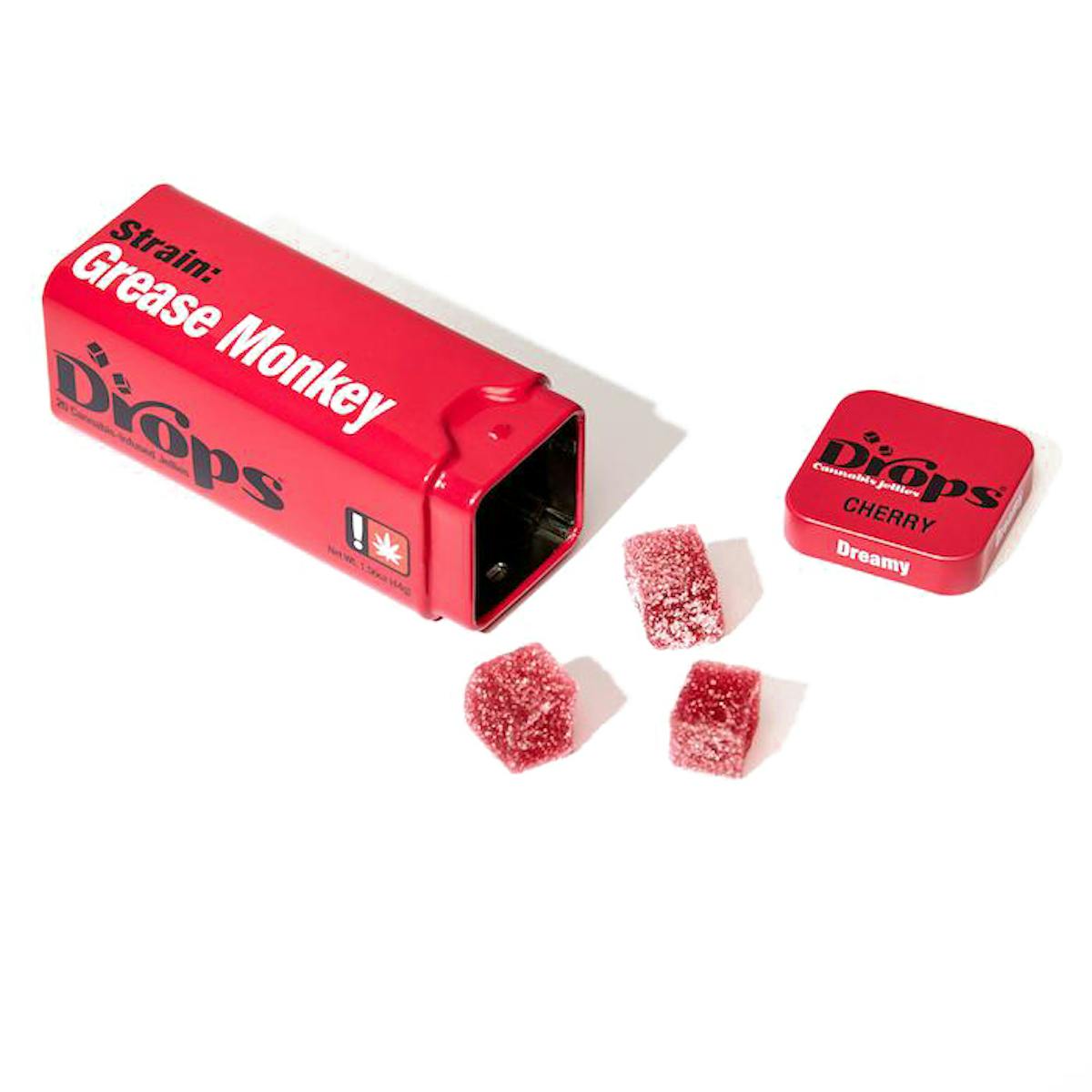 Photo of Drops 100mg CHERRY Dreamy 20pk Live Rosin Jellies