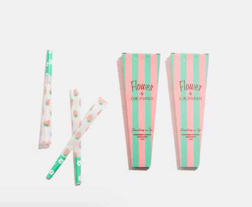 Edie Parker – Crush Cones Strawberry On Top-active