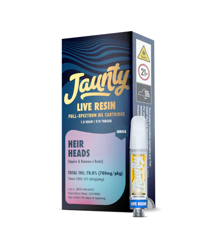 Heir Heads | Live Resin | Cartridge | 1g-active