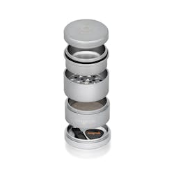 Ongrok | 5pc Grinder w/ Storage - Gunmetal #002gm