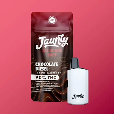 Jaunty - 1.5g Disposable - Chocolate Diesel - DISPOSABLES by Jaunty at King of Budz