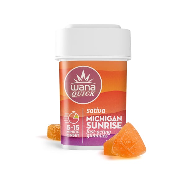 Product: Wana | Quick Michigan Sunrise Sativa Gummies | 200mg*