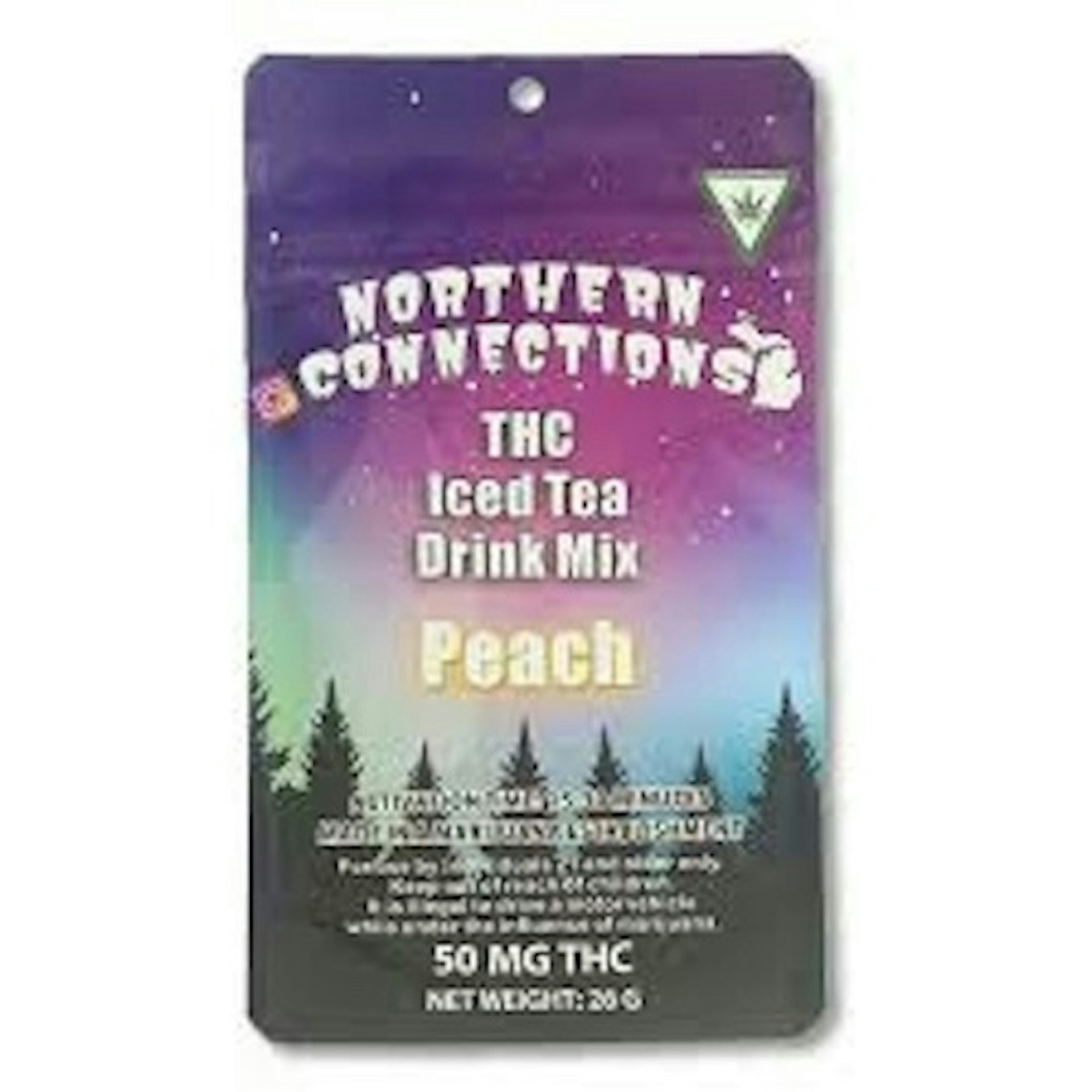 Northern Connection - Peach Iced Tea 50mg Infused Drink Mix
