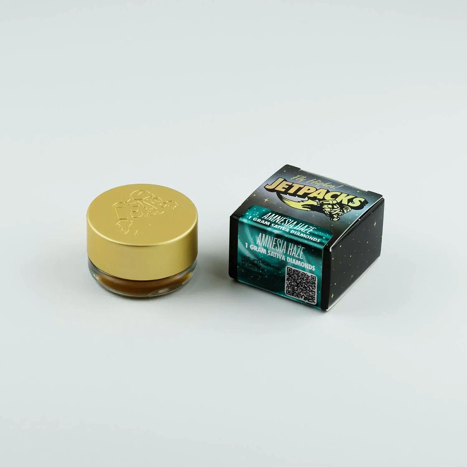 Jetpacks - 1g Cured Resin Badder - Amnesia Haze