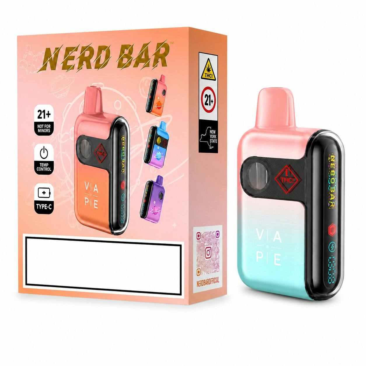 Nerd Bar AIO Vape - Gary Payton