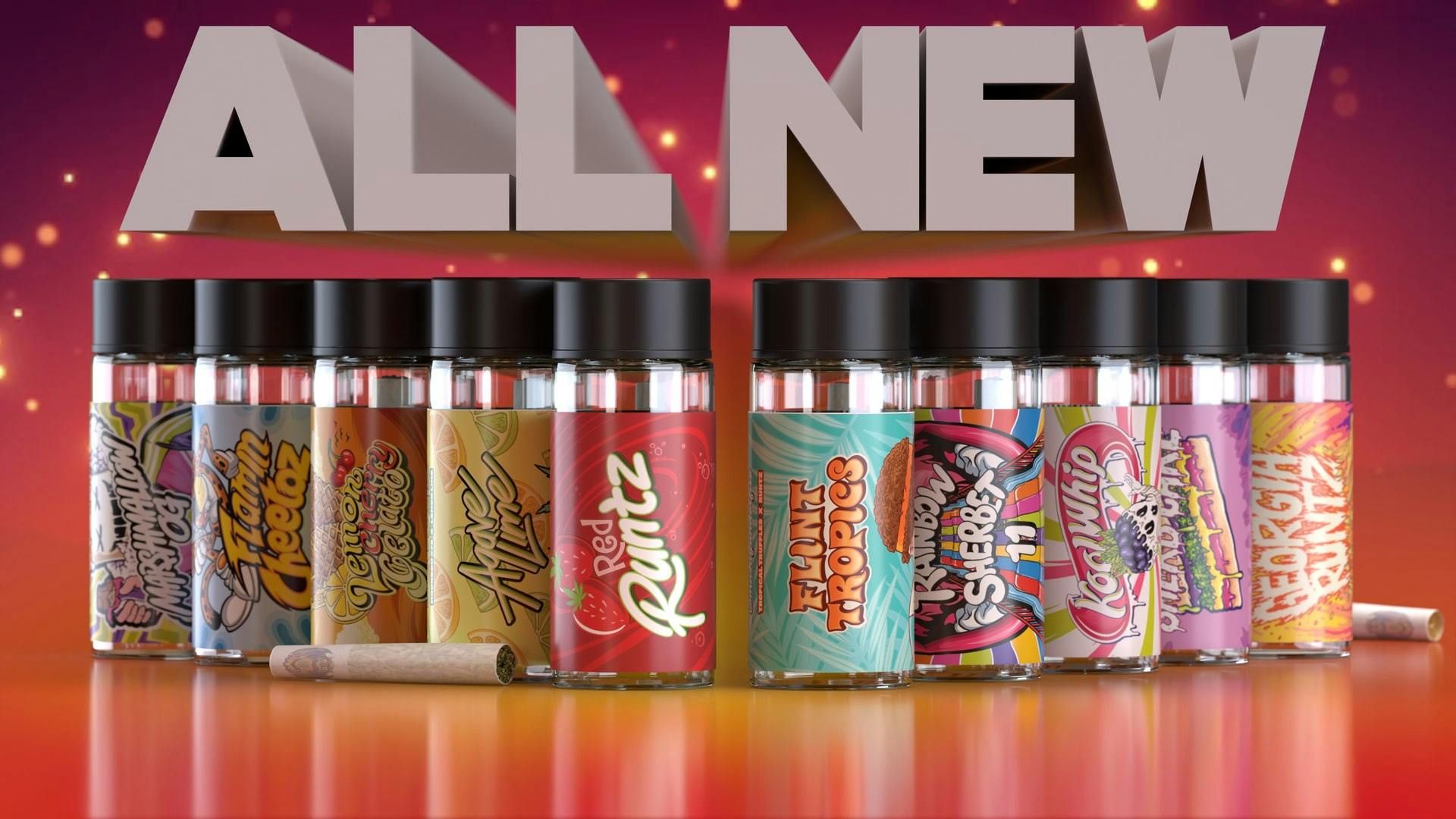 Michigander Fire - 5-Pack .5g Prerolls - Mamba