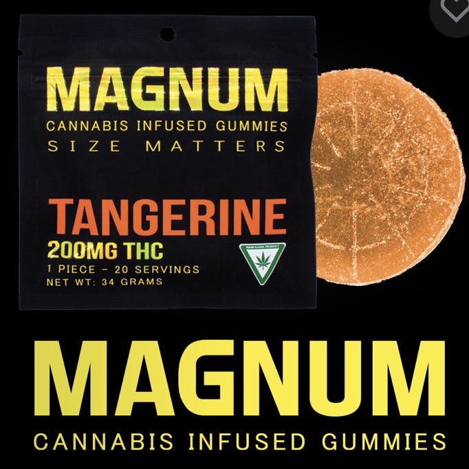 Product: Magnum | Gummies - 200mg - Tangerine