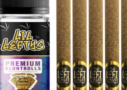 Left Coast | Grape Cookie | Infused Pre-Roll 5pk