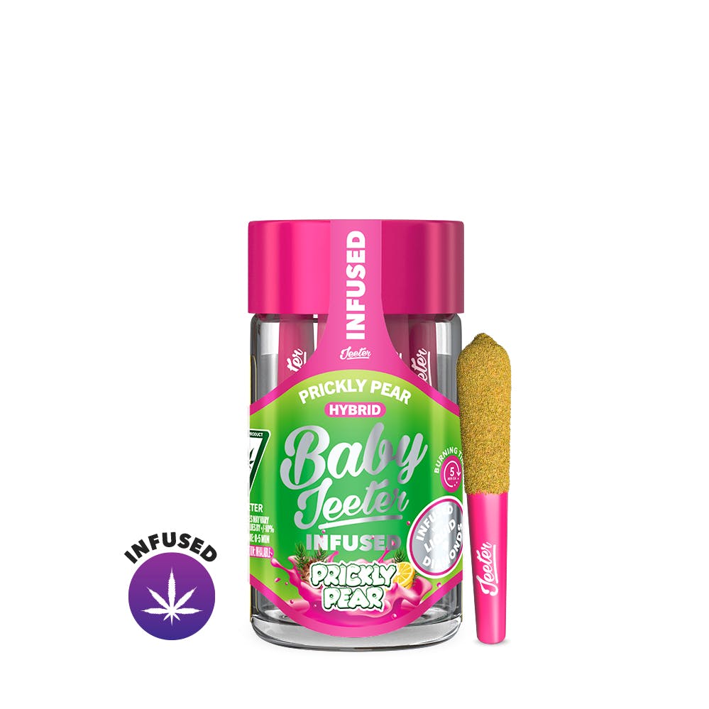 Prickly Pear Baby Jeeter Infused Pre-Roll 5-pack | 2.5g