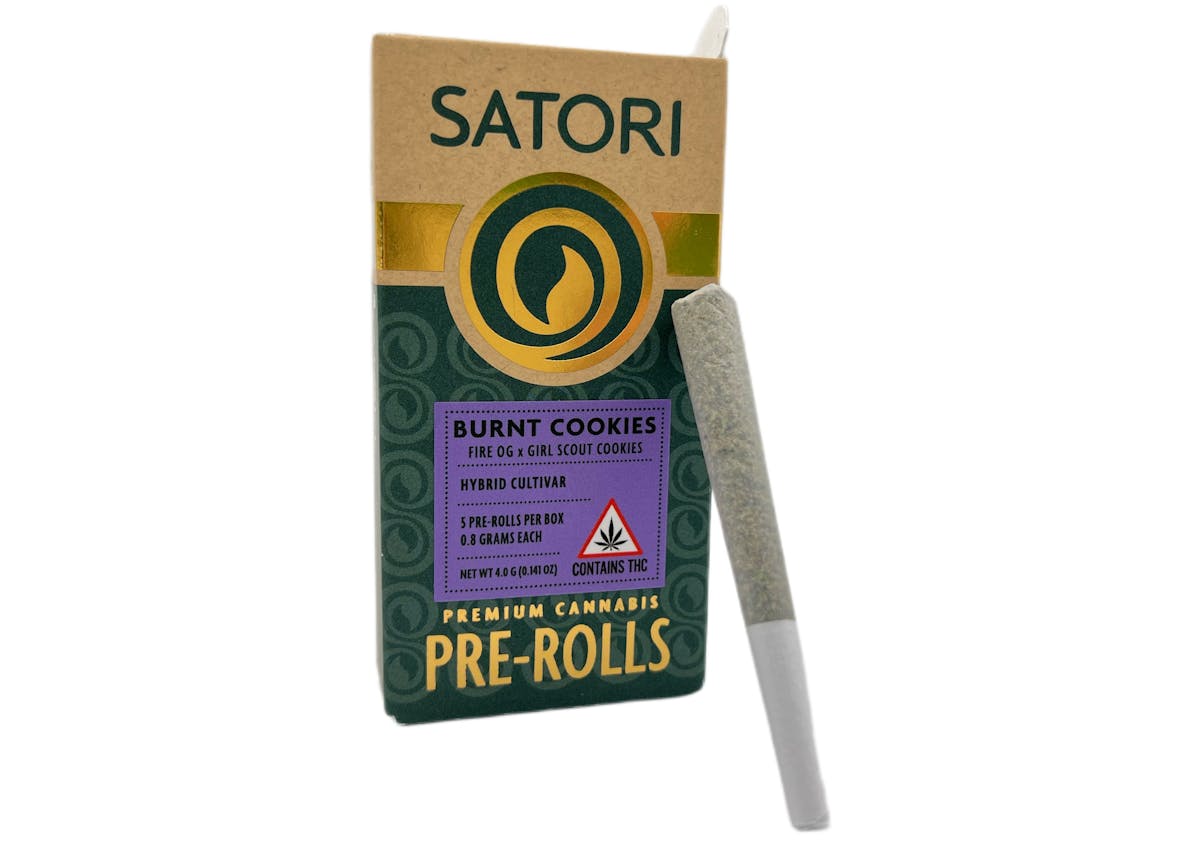 Image of Burnt Cookies | 0.8g 5pk Preroll