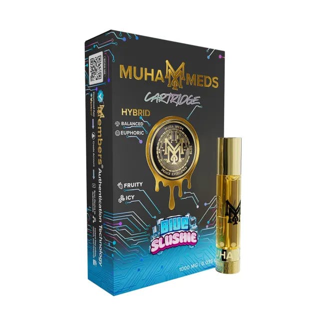 Muha Meds - 1g Cart - Blue Slushie