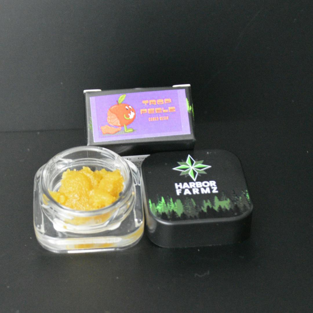 Product: Harbor Farmz | Trop Peels | Cured Resin Concentrate Hybrid