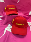 Red Yellow Thread Dad Hat