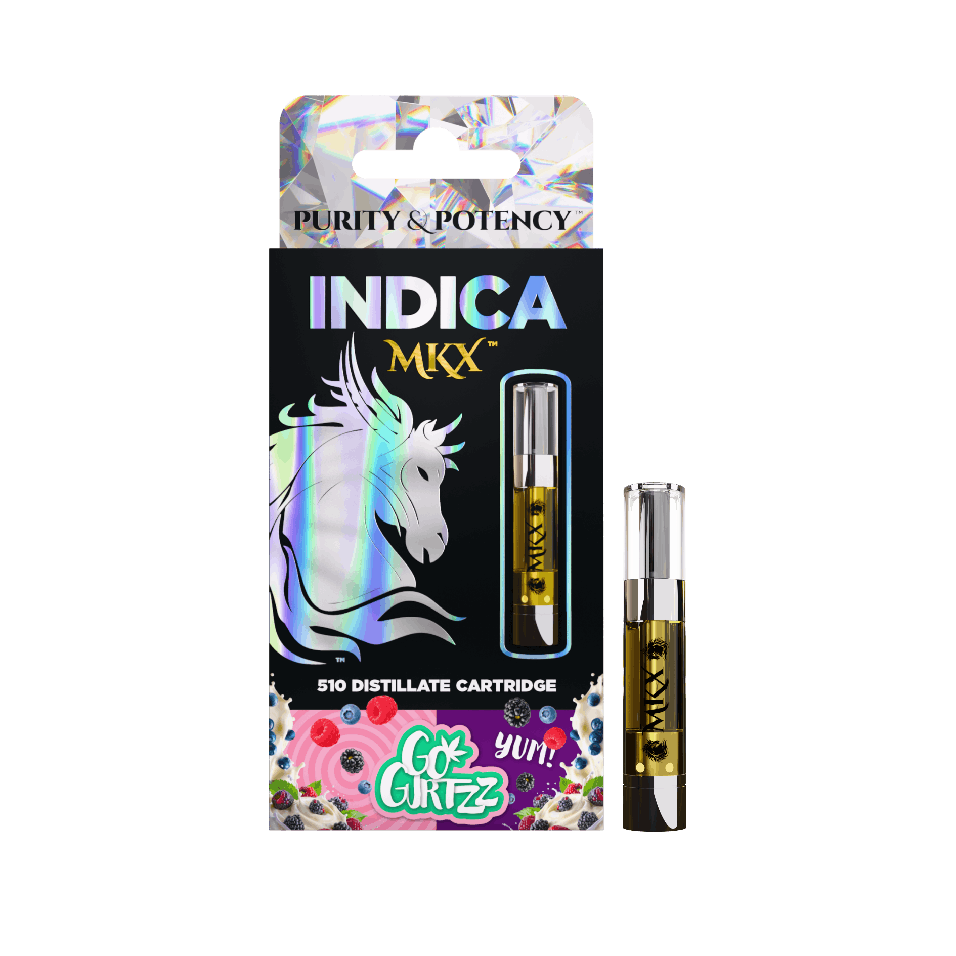 専用　CRDP×DGNリキッド 1ml Purple Punch MKX Oil Co. MKX 1 Gram 510 Thread Carts - Purple Punch (Indica