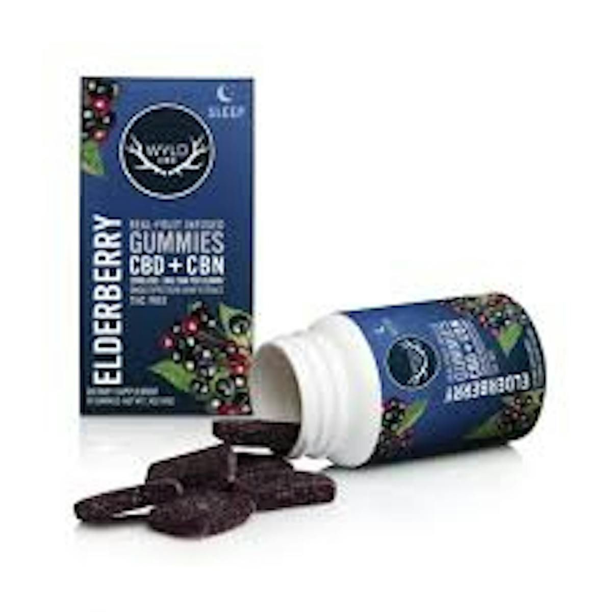 Photo of Elderberry 250MG CBD/CBN Gummy (Wyld)