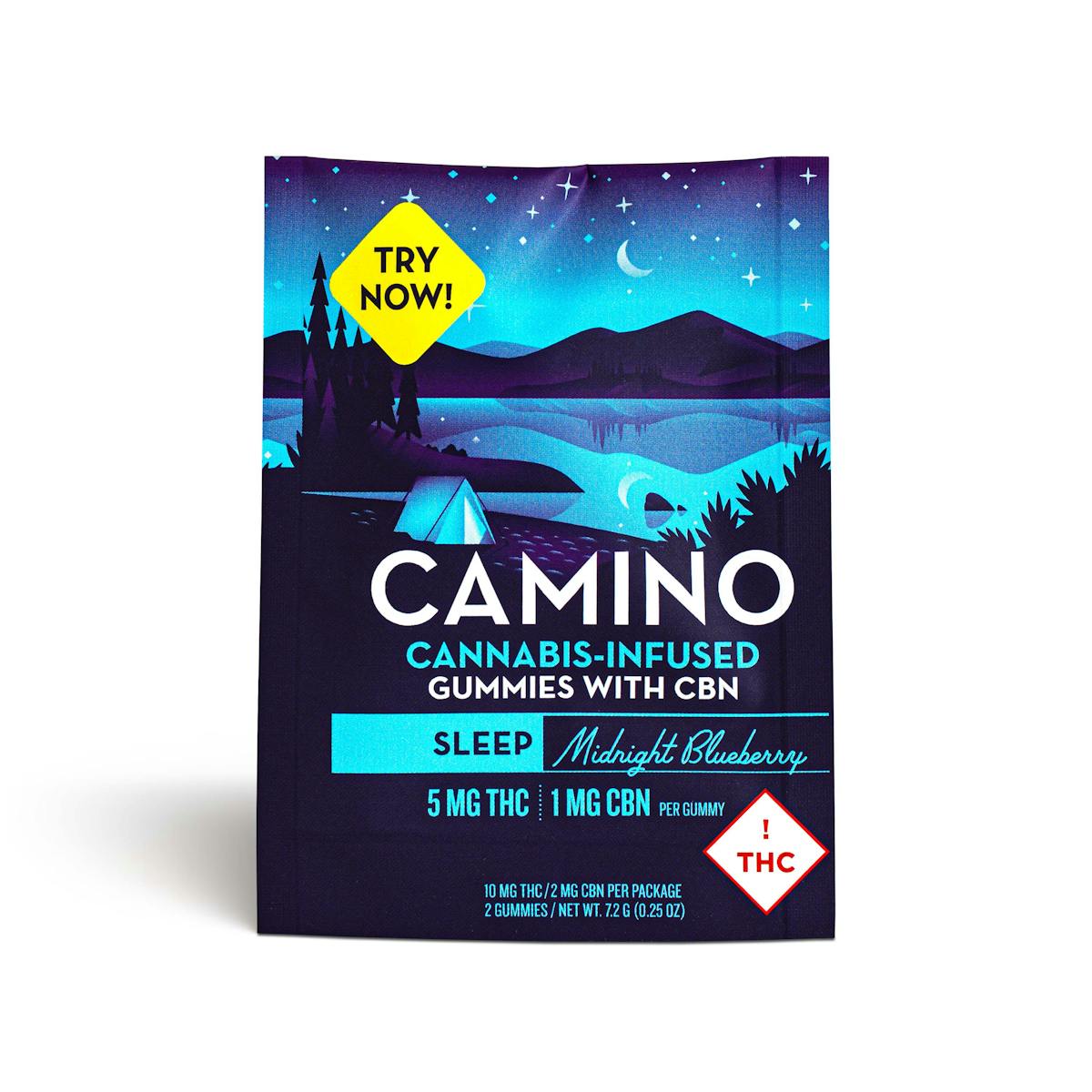 Photo of Midnight Blueberry THC 2 Pack – 10mg