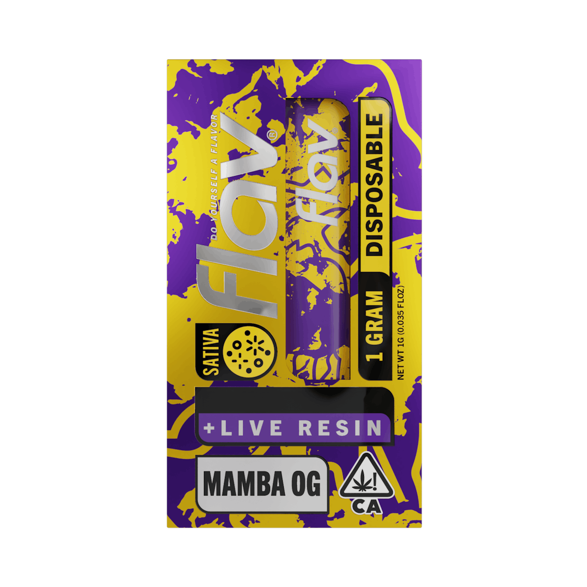 Photo of Flav | Mamba OG | Live Resin AIO Vape 1g