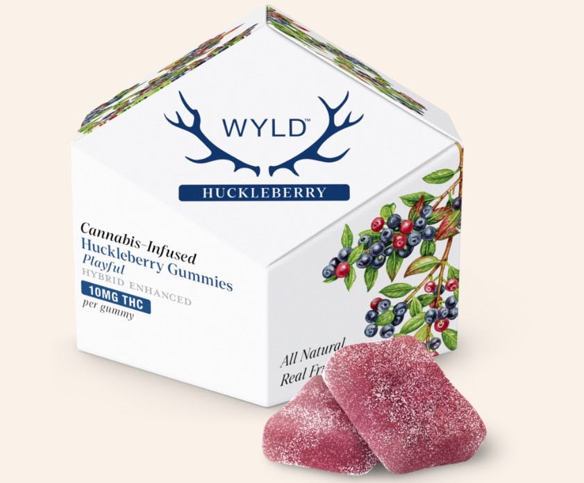 Wyld Wyld | Gummies | Huckleberry (H) 100mg - Rocky Road Dispensary CO