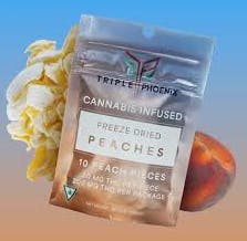 Product: Freeze Dried Peaches | 20mg x 10pk | Triple Phoenix