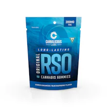 Cannalicious - 200mg RSO Gummies - Blue Raspberry