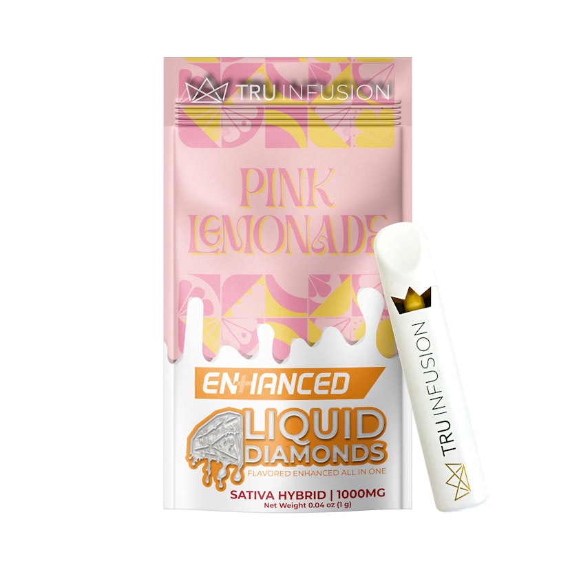 Tru Infusion Enhanced Liquid Diamond Disposable : Pink Lemonade