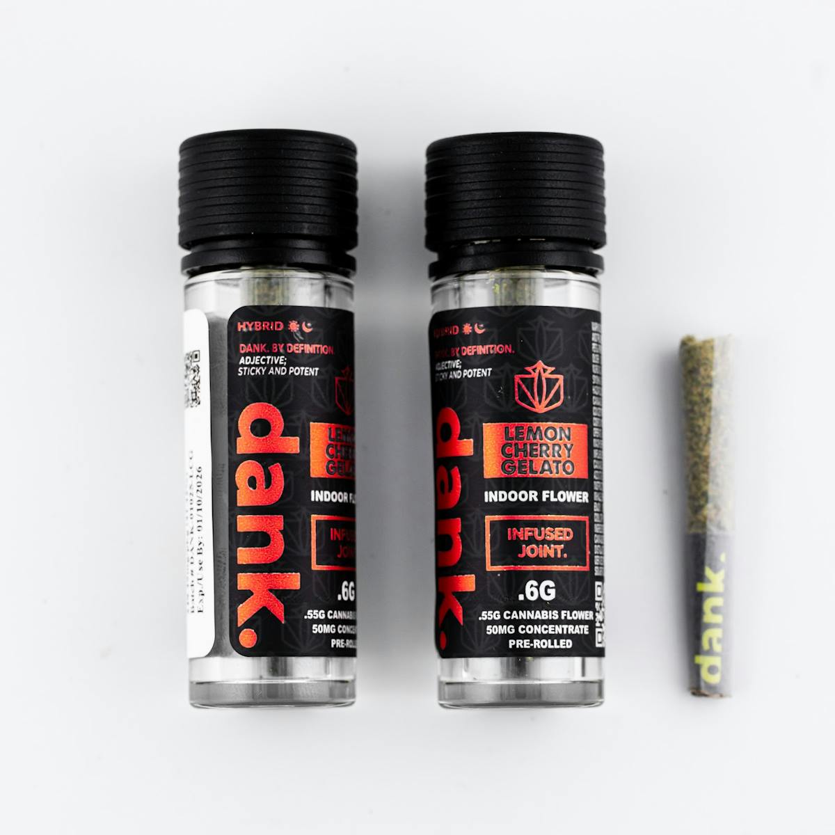 Photo of Dank | Pre-roll | Lemon Cherry Gelato | 0.6g Infused