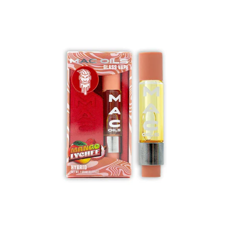 Mac Oils - 1g Cart - Mango Lychee - product image at King of Budz