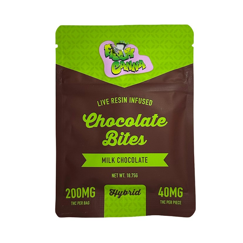 Fresh Canna | 200mg Chocolate Bites | Milk Chocolate