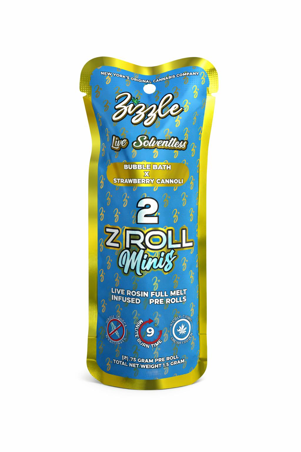 【ZAZA JP】banana dieselフル Zizzle Cereal Milk x Banana Mochi | Live Rosin Full Melt Pre-roll