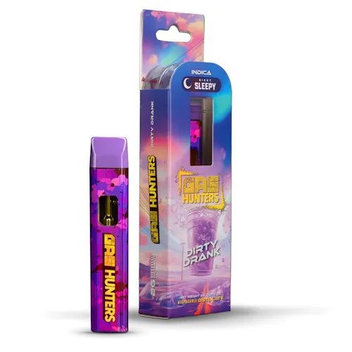Gas Hunters - 2g Disposable Vape - Dirty Drank - Exclusive Cannabis ...