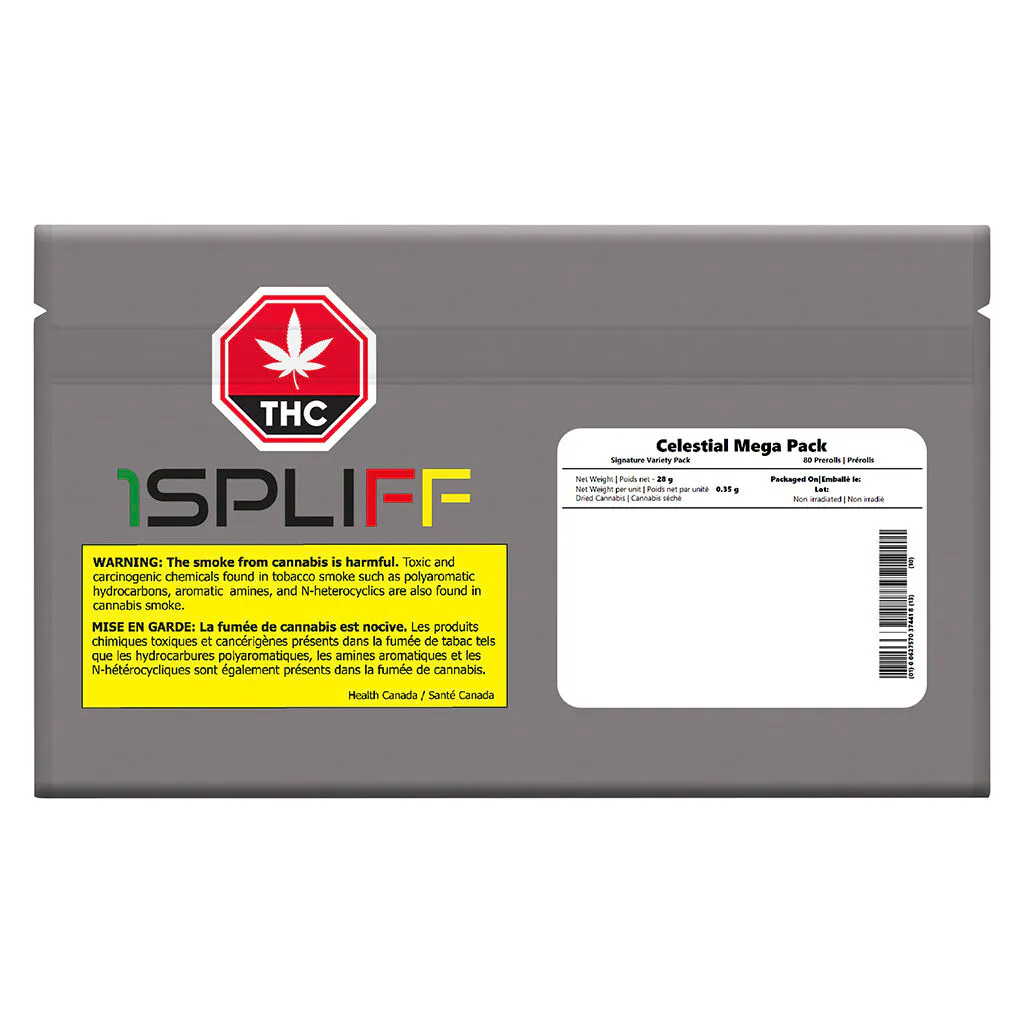 1Spliff Celestial Mega Pack Pre-Roll - 80 x .35g | Spiritleaf