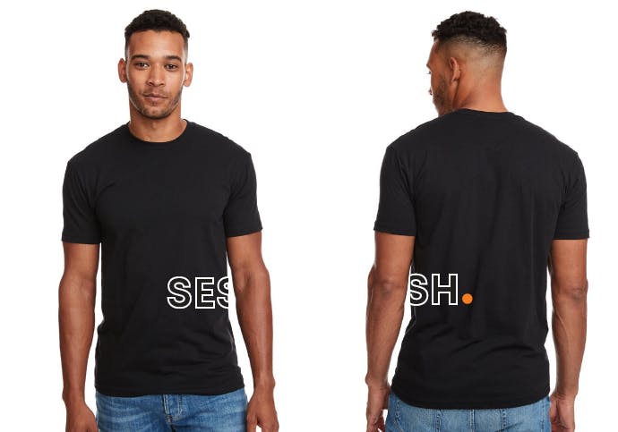 Sesh wear - side sesh tee - xlarge