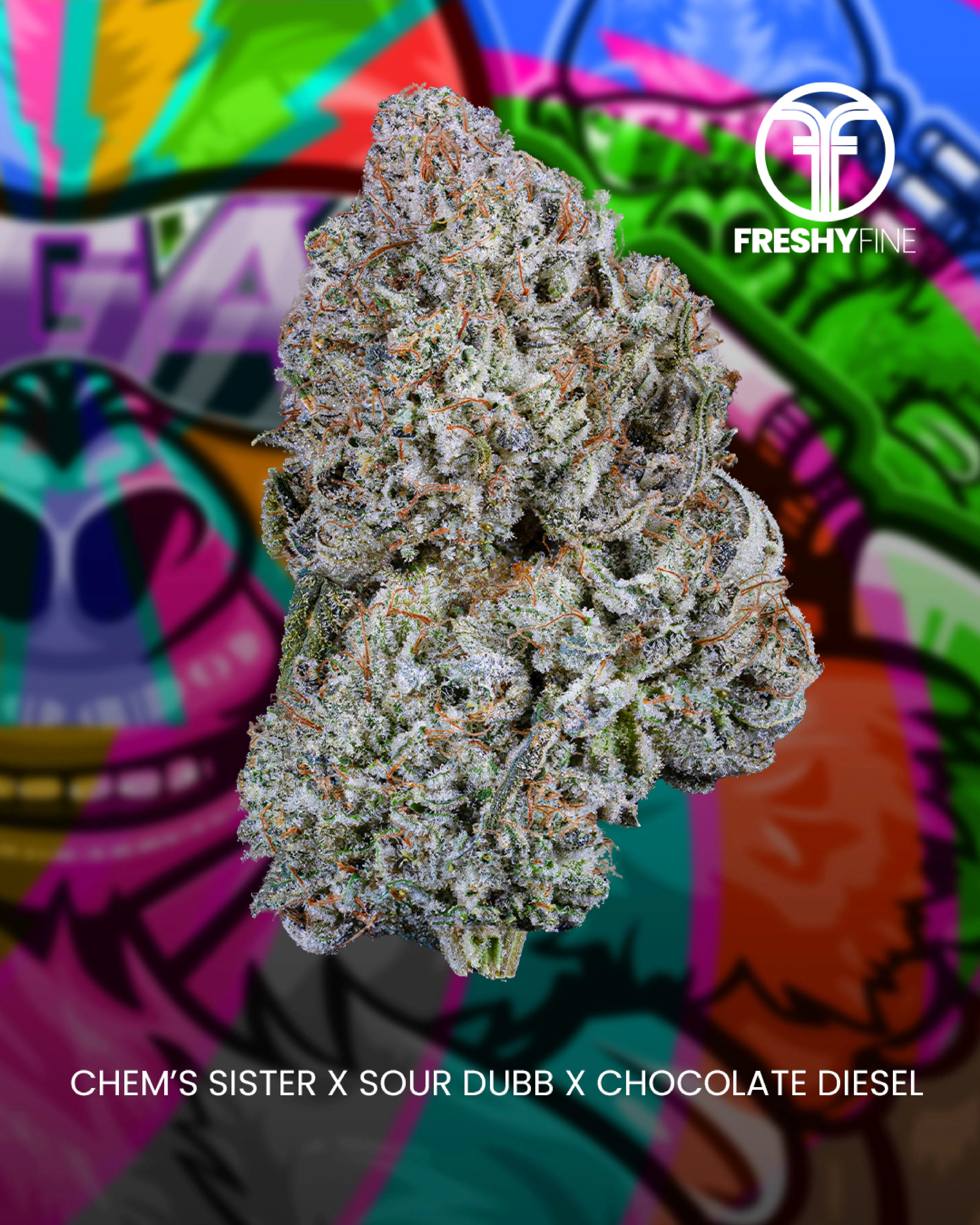GG4 Packaged 1/2 oz. | Freshy Fine | 14g | Herbal Solutions