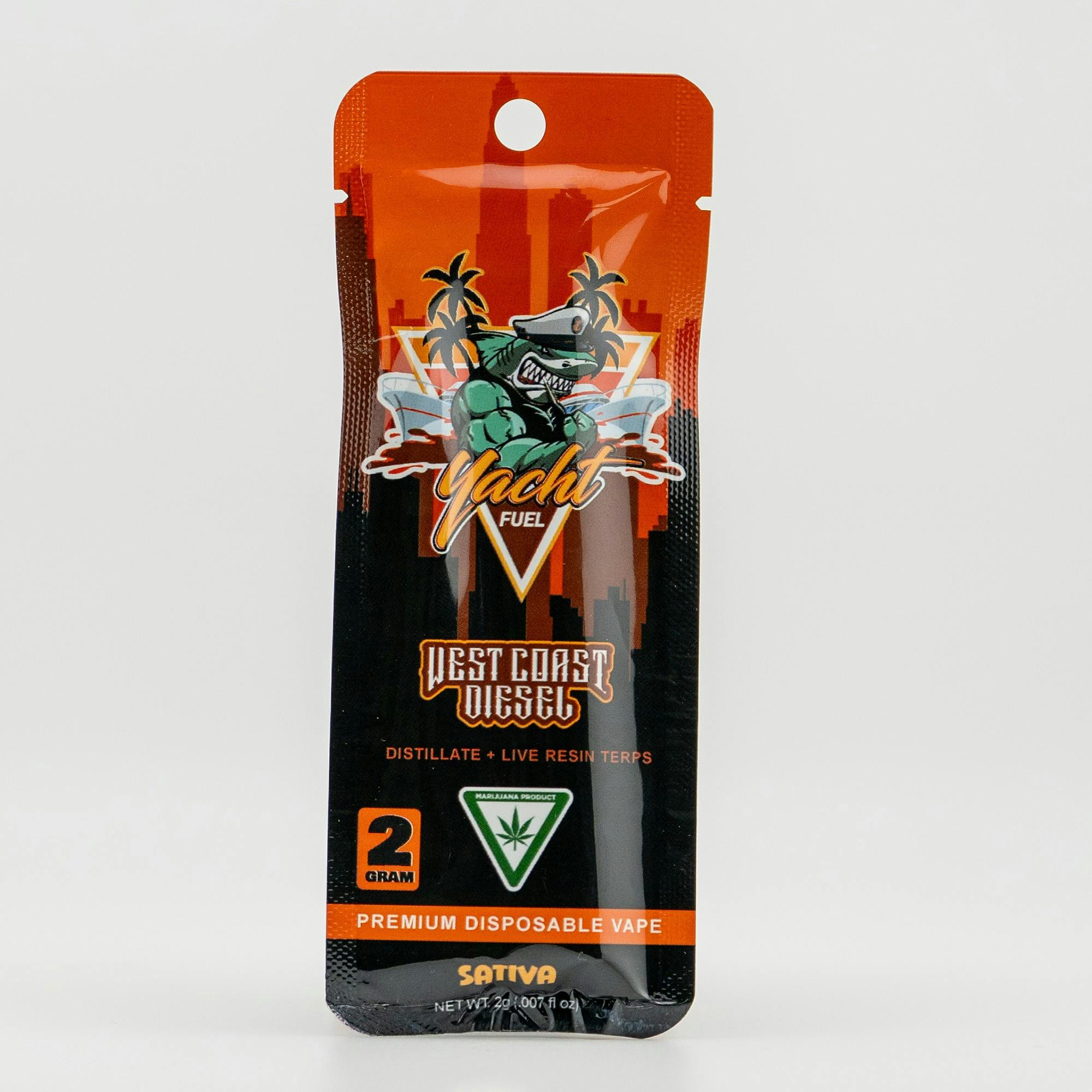 Yacht Fuel - 2g Disposable - West Coast Diesel
