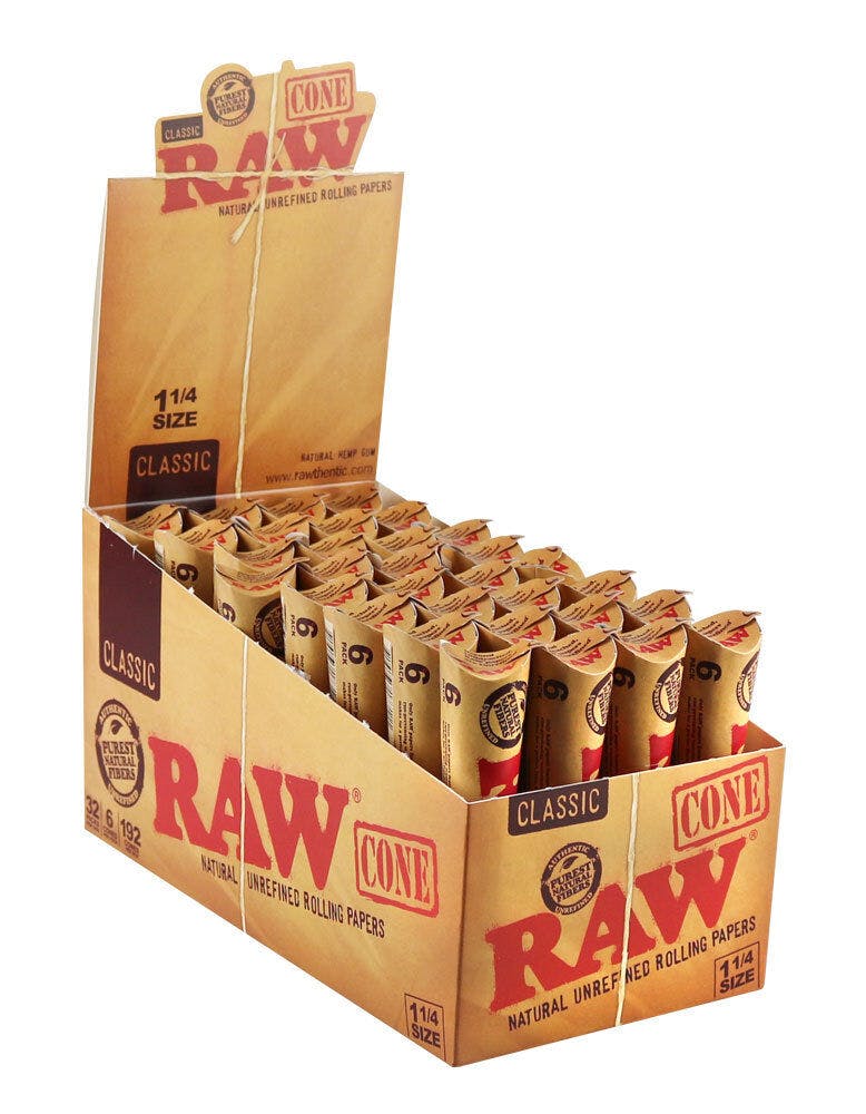 Raw - Classic Cone King Size - 3pk