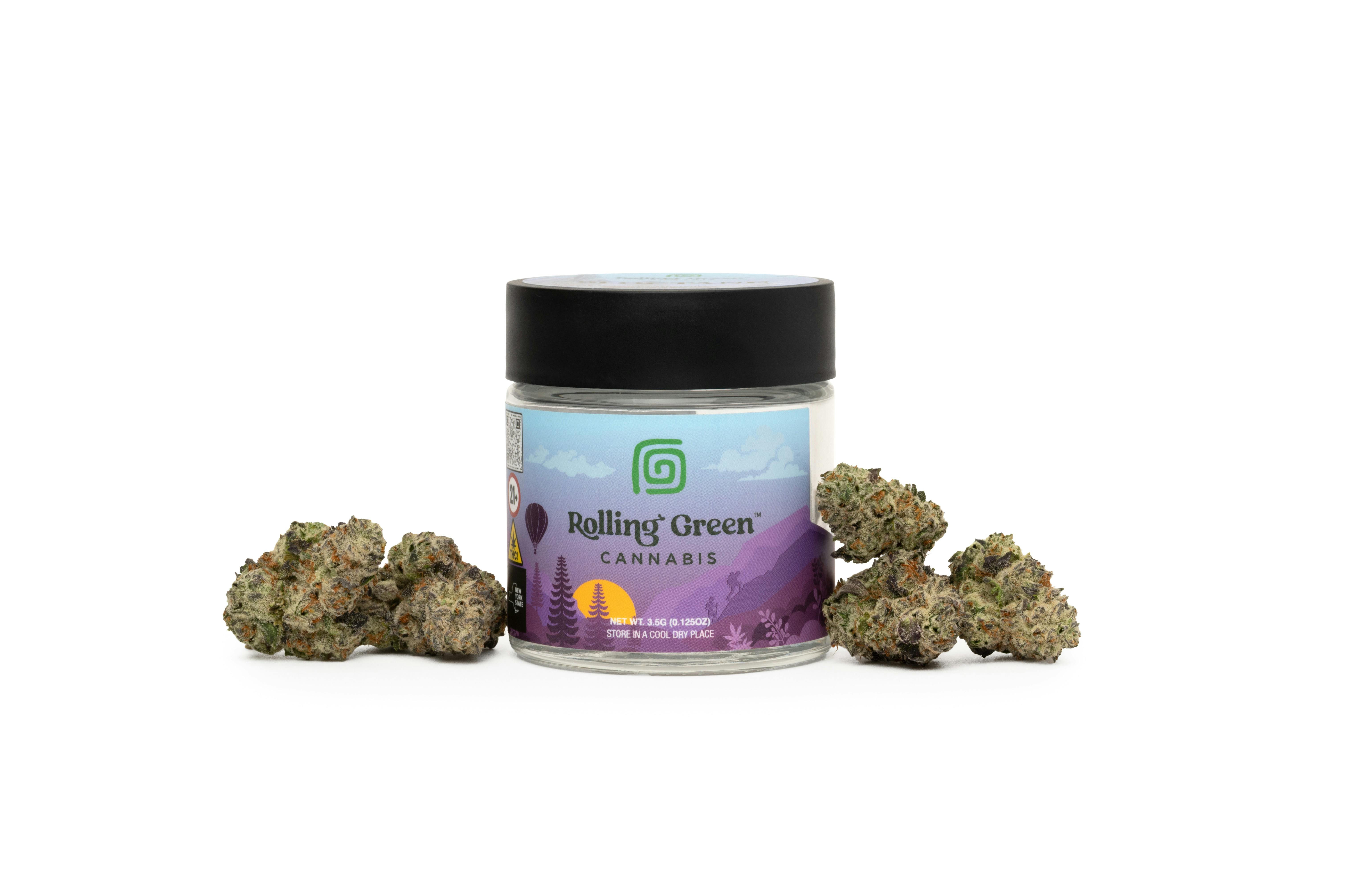 Flower | Rolling Green | Bananaconda  | 3.5g (Premium Cannabis)