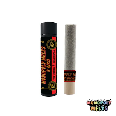 Monopoly Melts x GT x A1ZA - 2g Hash Rosin Infused Donut - Pink Lemonade x Pink Pineapple - PRE_ROLLS by Monopoly Melts at King of Budz